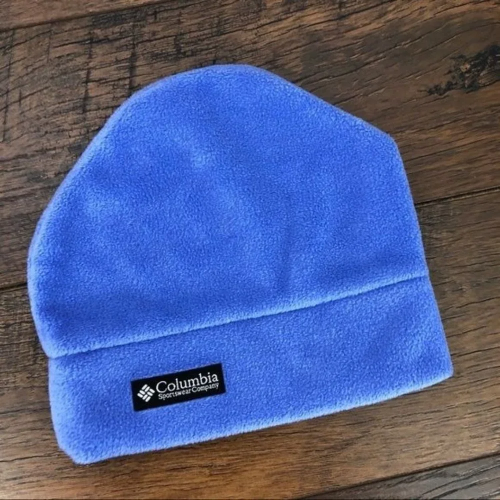 Columbia Fleece‎ Beanie Cap Hat  - Youth S/M